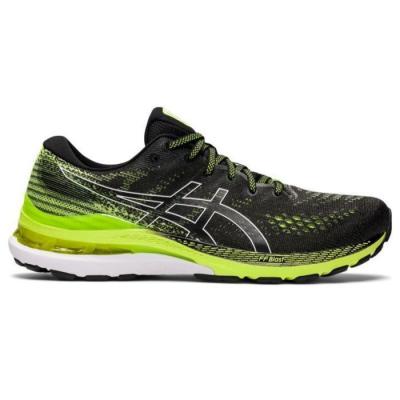 ASICS  Gel-Kayano 28, Running Shoe Homme, Black White, 41.5 EU