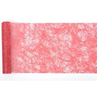 UNKNOWN chemin de table romance 30cmx10m rouge - chaks c50030008 