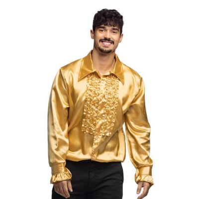 BOLAND Chemise homme disco dor&eacute;e - Multicolore - Int&eacute;rieur