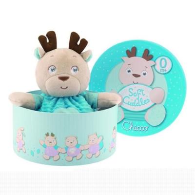 CHICCO  Peluche Grand Renne Bleu