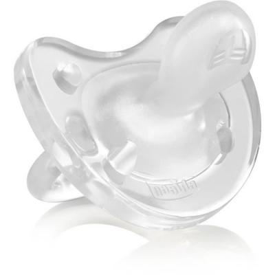 CHICCO  physio soft sucette en silicone transparent 12 mois+ 181001