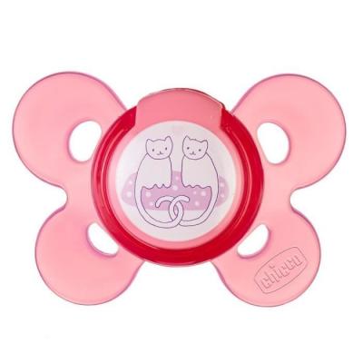CHICCO  physio comfort sucette en silicone rose 6-12 mois 7491311