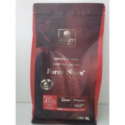 CACAO BARRY  50% Min Cacao Chocolat Force Noire Pistoles 1 kg