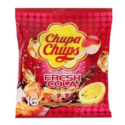 CHUPA CHUPS Bonbons Sucettes Go&ucirc;ts Assortis  - Le Paquet De 16 - 192 G