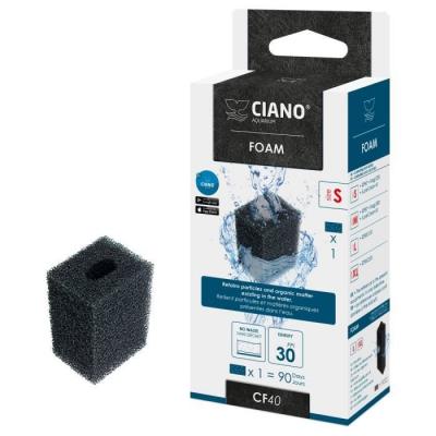 CIANO Mousse de filtration FOAM  pour aquarium - Taille S