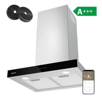 Ciarra classe a++ hotte aspirante tactile 60cm commandes tactiles 4 vitesses