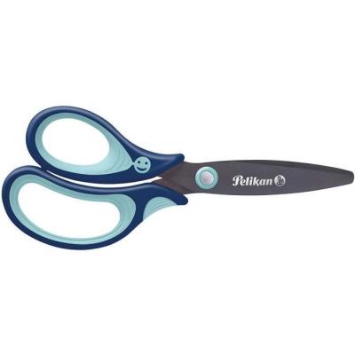 PELIKAN  Ciseaux Griffix Scolaire Sc1lb Gaucher Bleu