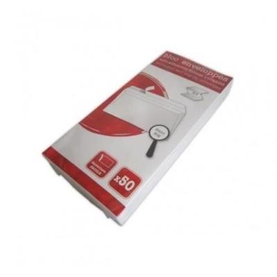 CLAIREFONTAINE Bloc de 50 enveloppes auto-adh&eacute;sives A4 Blanc 