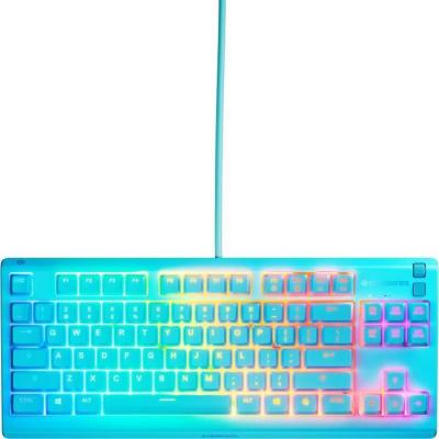 STEELSERIES Clavier gaming filaire -  - Apex 3 TKL - Azerty - Bleu ciel 