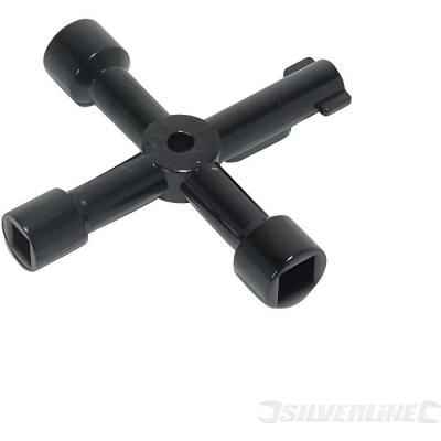 SILVERLINE Cl&eacute; universelle armoire &eacute;lectrique/ gaz  MS134