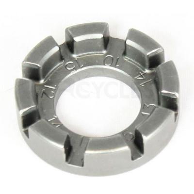ICETOOLZ Cl&eacute; &agrave; rayons 8 Faces en Acier Chromoly pour Entretien de Roues de V&eacute;lo