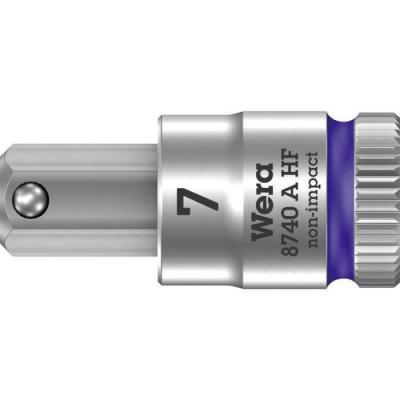 WERA  8740 A 05003341001 6 pans int&eacute;rieurs Douille-embout 7 mm 1/4 (6.3 mm)
