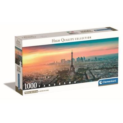 CLEMENTONI  - 1000p Panorama Paris - 98 x 33 cm - Avec poster - Neuf