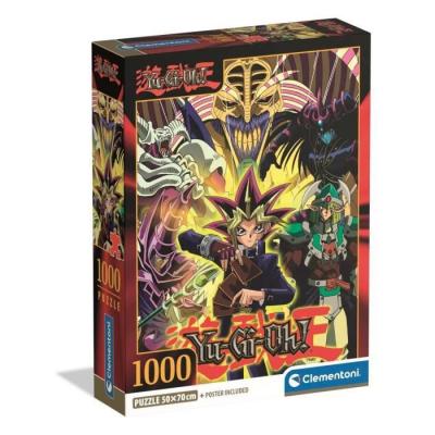 CLEMENTONI  - Compact 1000 pieces - Yu-Gi-Oh! - Neuf