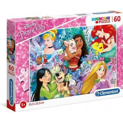 CLEMENTONI  puzzle Princesse Disney Animaux 60 pi&egrave;ces