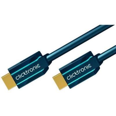 CLICKTRONIC  c&acirc;ble High Speed HDMI with Ethernet (0.5 m&egrave;tre)