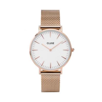 CLUSE  La Boh&egrave;me Mesh Rose Gold/White Cl18112