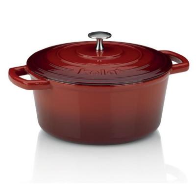 KELA  br&auml;ter calido 4l 11,5cm &oslash;24cm rot/beige