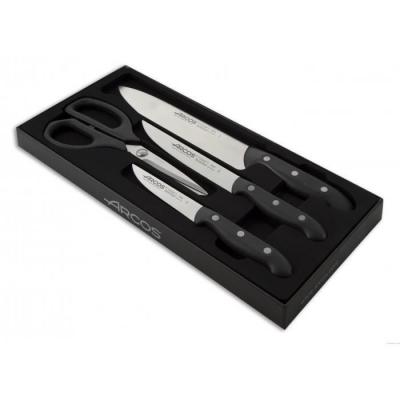 ARCOS Set De Couteaux De Cuisine  Maitre 152600 En Acier Inoxydable 