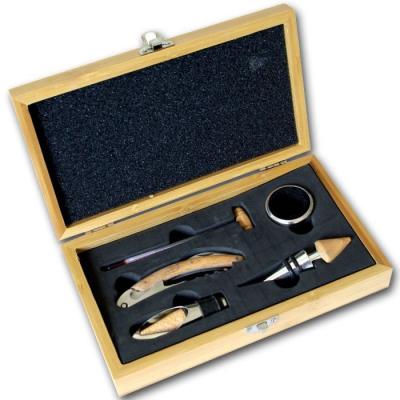 PRADEL EXCELLENCE  - RT802H - Coffret Sommelier en Bambou 5 Pi&egrave;ces