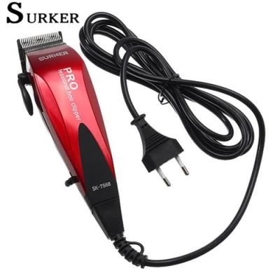 SURKER COFFRET TONDEUSE CHEVEUX PROFESSIONNELLE+ 4 SABOTS ACCESSOIRES NEUF 
