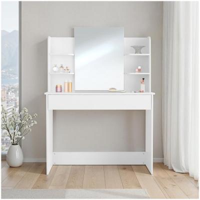TecTake Coiffeuse CAMILLE avec miroir et rangements 