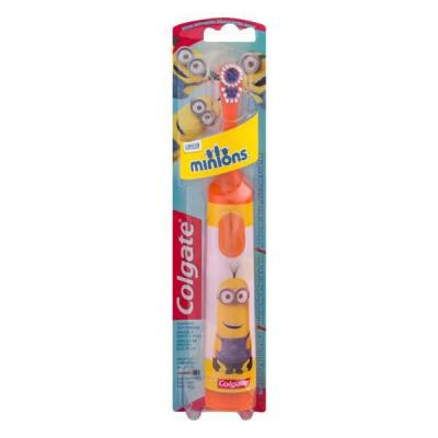 COLGATE  Brosse &agrave; dents &eacute;lectrique pour enfants Minions 1 unit&eacute;