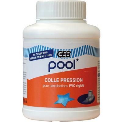 GEB Colle pression pour canalisations rigides en pvc - 250 ml - 