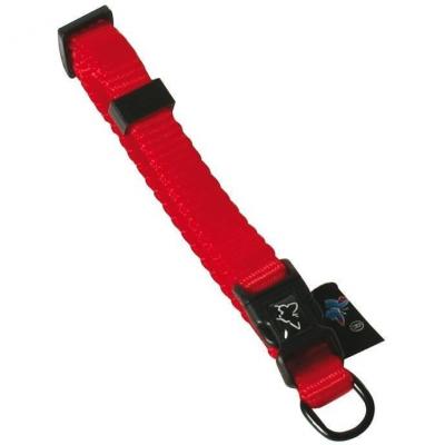 MARTIN SELLIER Collier pour chien r&eacute;glable en nylon rouge 152kg 