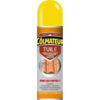 LE COLMATEUR  A&eacute;rosol pour r&eacute;parer les fuites 250 ml Tuile