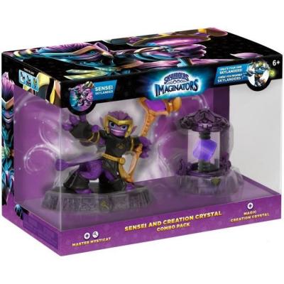Combo Pack 2 Skylanders Imaginators Mysticat + Magic Crystal Vague 1