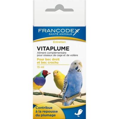 FRANCODEX Compl&eacute;ment alimentaire oiseaux Vitaplume 15ml
