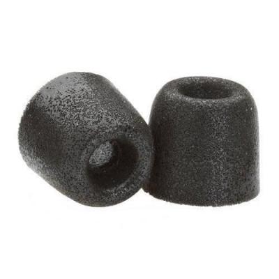 COMPLY TX-100 Embouts de remplacement en mousse - Medium (3 Paires) Noir Isolation PLUS