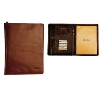 KATANA Conf&eacute;rencier  cuir de Vachette pleine fleur K 6800 - Marron