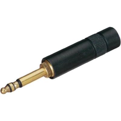 NEUTRIK Jack 5.23 mm m&acirc;le, droit NP3CM-B,STEREO Nombre de p&ocirc;les (num): 3 st&eacute;r&eacute;o noir