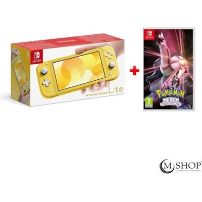 Console portable - Nintendo - Switch Lite Jaune - Pok&eacute;mon - 32 Go - Blanc 