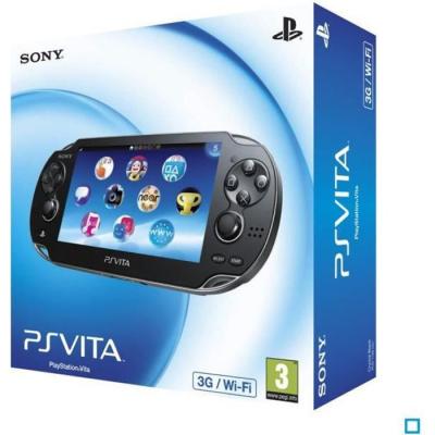 Console Portable - Sony - PS Vita - &Eacute;cran 5 pouces OLED - Wi-Fi & 3G - Noir 
