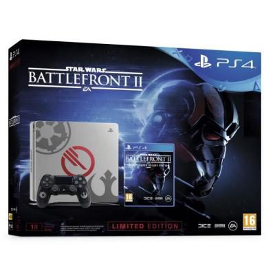 Sony Playstation 4 Slim Limited Edition Star Wars Battlefront Ll Bundle 1 To