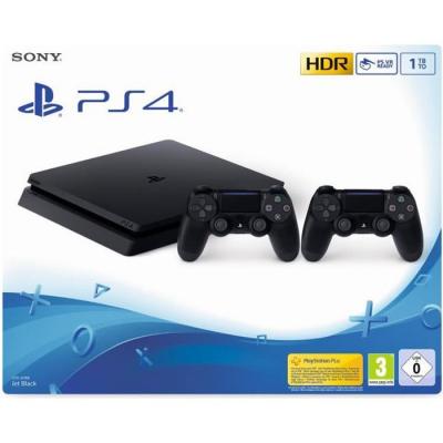 SONY  PlayStation 4 - Console de jeux - HDR - 1 To HDD - noir de jais