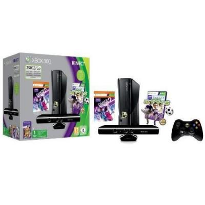 CONSOLE XBOX 360 250 GO + CAPTEUR KINECT + DANC&hellip; 