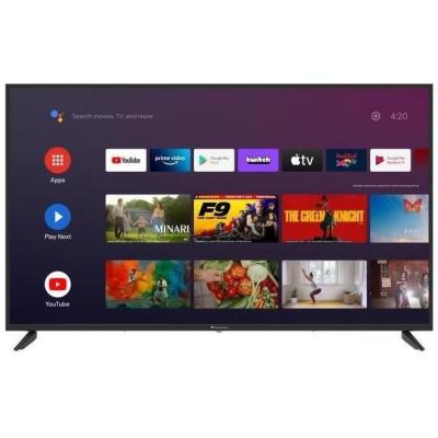 CONTINENTAL EDISON CELED55SAUDV23B7 - TV LED UHD 4K 55 (138,7 cm) - Smart TV Android - 2x HDMI - 2x USB