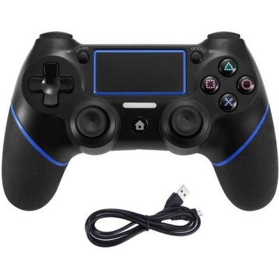 RMZ CITY Manette de jeu - PS4 - Contr&ocirc;leur sans fil - Design foudre - Vibration - Bluetooth 