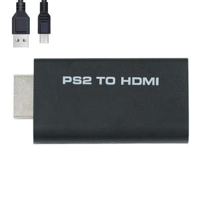 MCBAZEL  - Adaptateur Audio Vid&eacute;o PS2 &agrave; HDMI Convertisseur avec sortie audio 3.5mm pour t&eacute;l&eacute;viseur HDMI. 