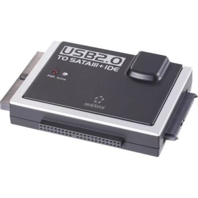 RENKFORCE Convertisseur USB 2.0 vers IDE+SATA