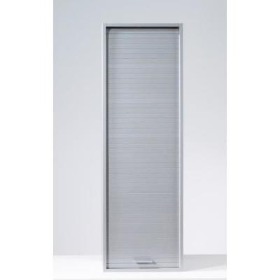 M&s - Meuble haut de cuisine &agrave; rideau 40x35x123,6 cm gris - cook