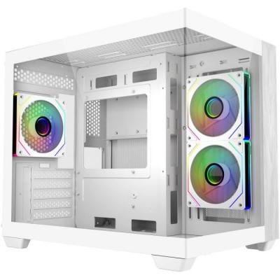 COOLER MASTER Datoru korpuss  Elite 481 Wood White (E481-WHNN-S00)