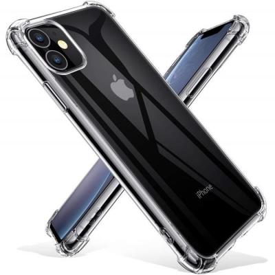 PHONILLICO Coque Antichoc Silicone Transparent pour Apple iPhone 11 []
