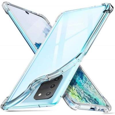PHONILLICO Coque Antichoc Silicone Transparent pour Samsung Galaxy S20 []
