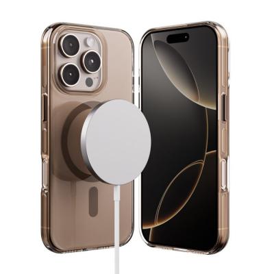 CRONG Coque MagSafe pour iPhone 16 Pro Max avec aimants N52 Beige - Neuf