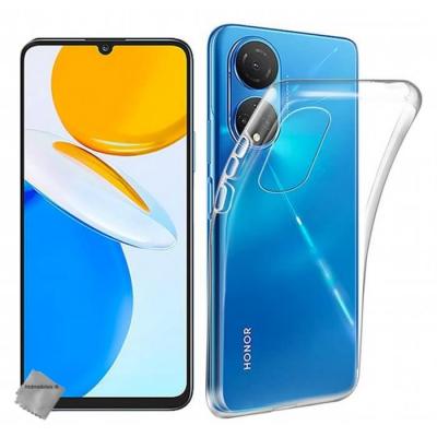 HTDMOBILES Coque Pour Huawei Honor X7 - Housse Etui Silicone Gel Fine + Film Ecran - Transparent Tpu
